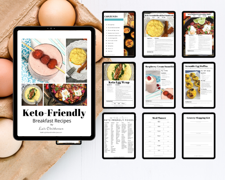 Keto Breakfast Ebook Mockup