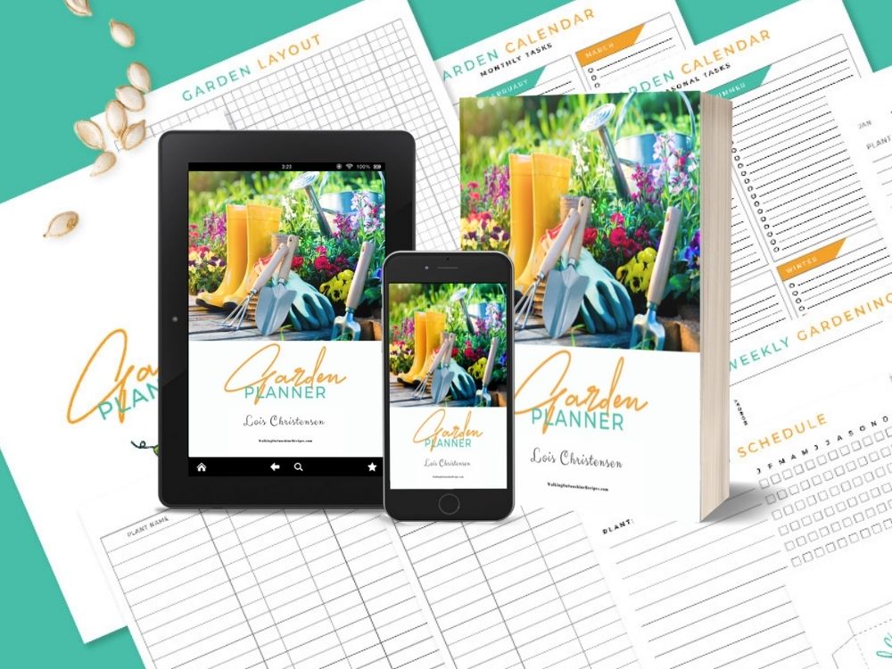Garden Planner - 10 printable planning pages to help guide you through designing the perfect garden to grow flowers, fruits, herbs and vegetables.