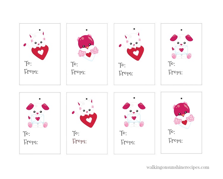 Puppy Valentine's Day Cards