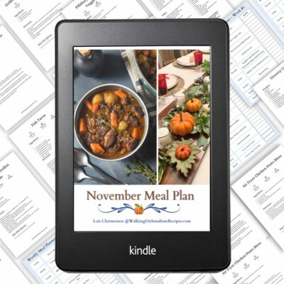 square photo november meal plan kindle.