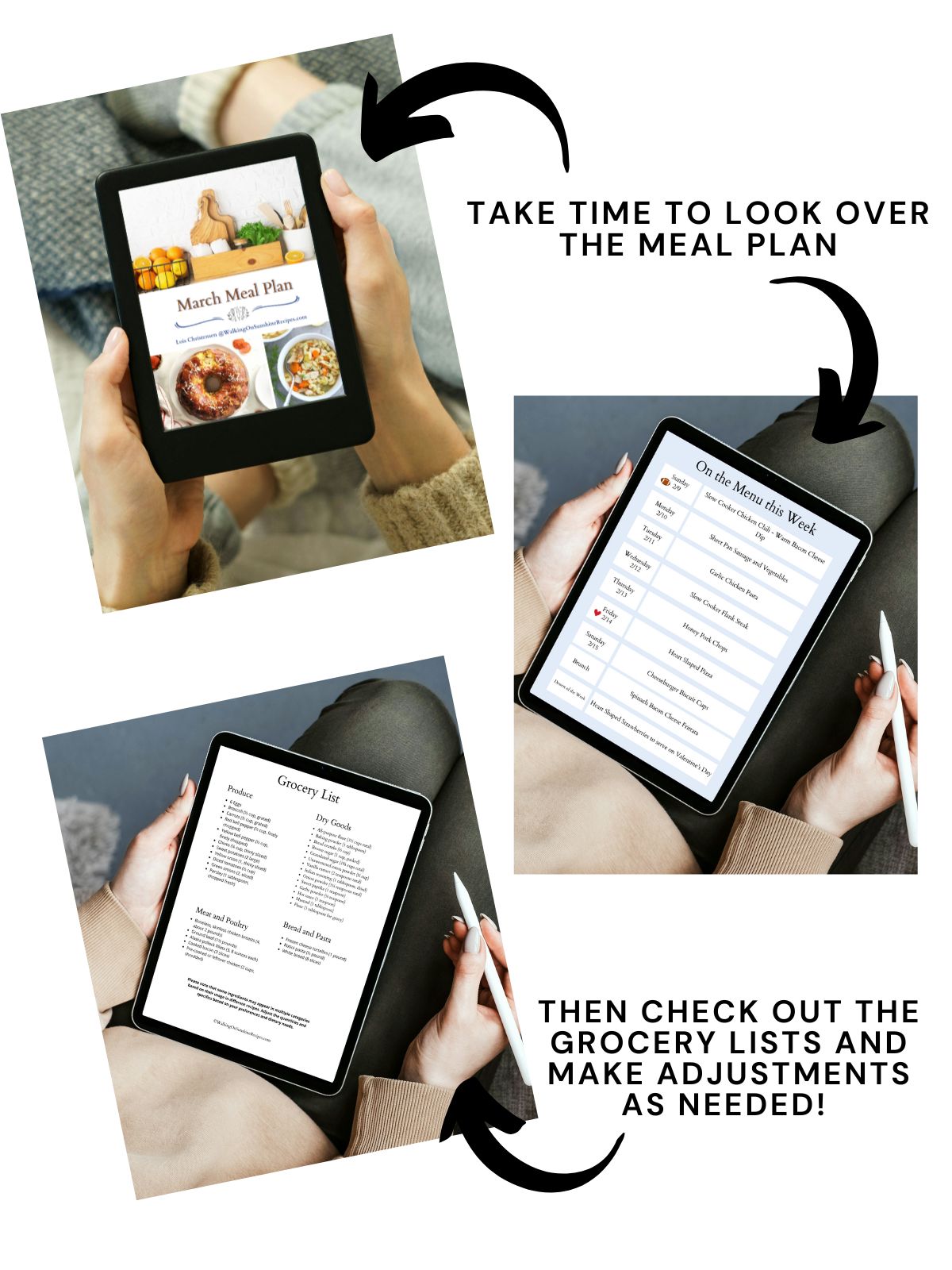 march meal plan samples in kindles.