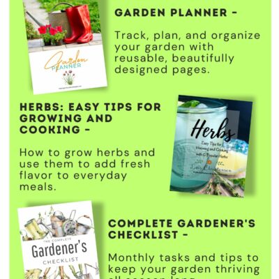 ultimate garden planner includes. Included in the garden bundle promo.