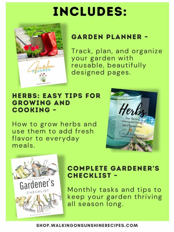 Included in the garden bundle promo.