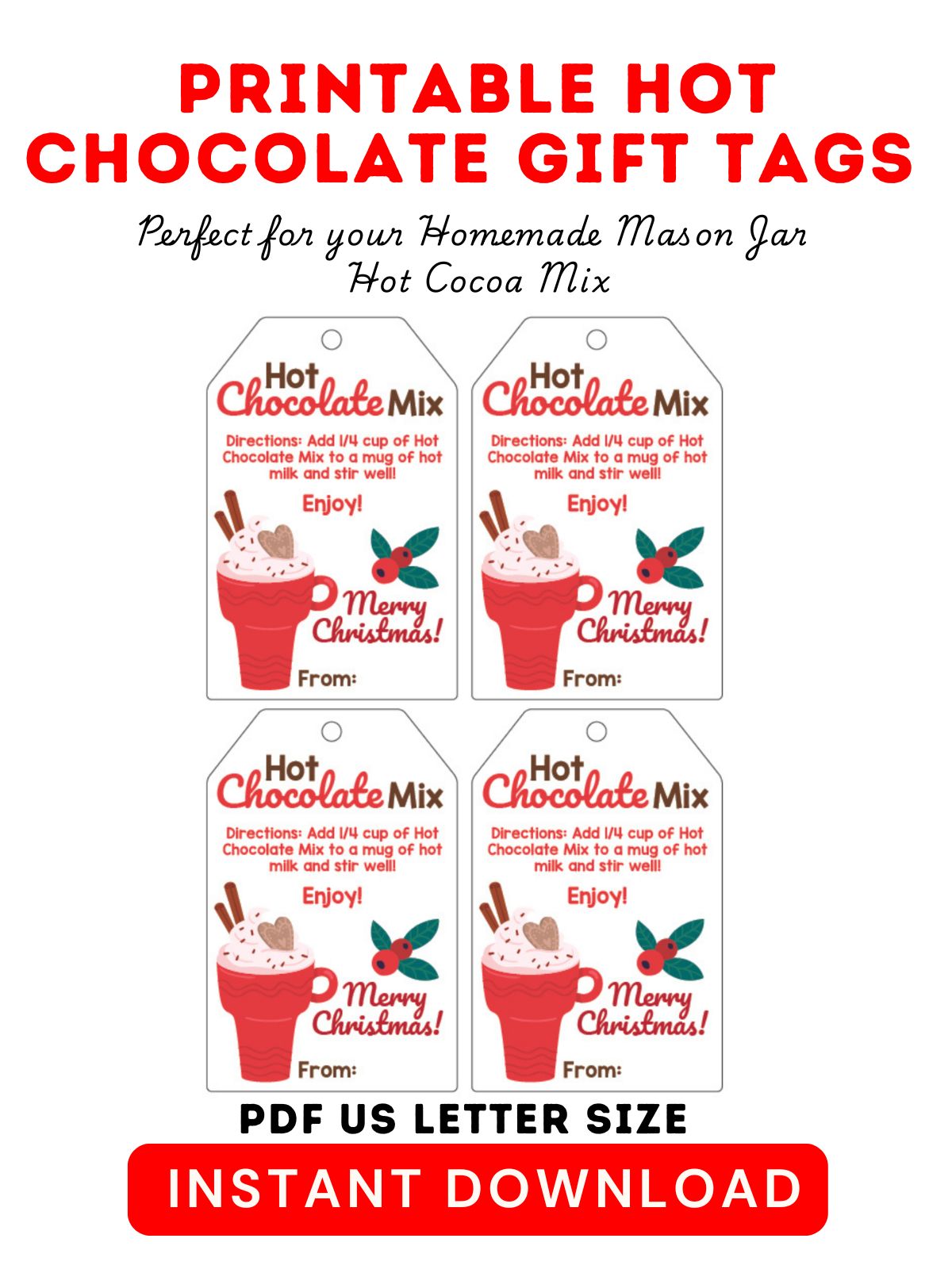 printable hot chocolate gift tags promo.
